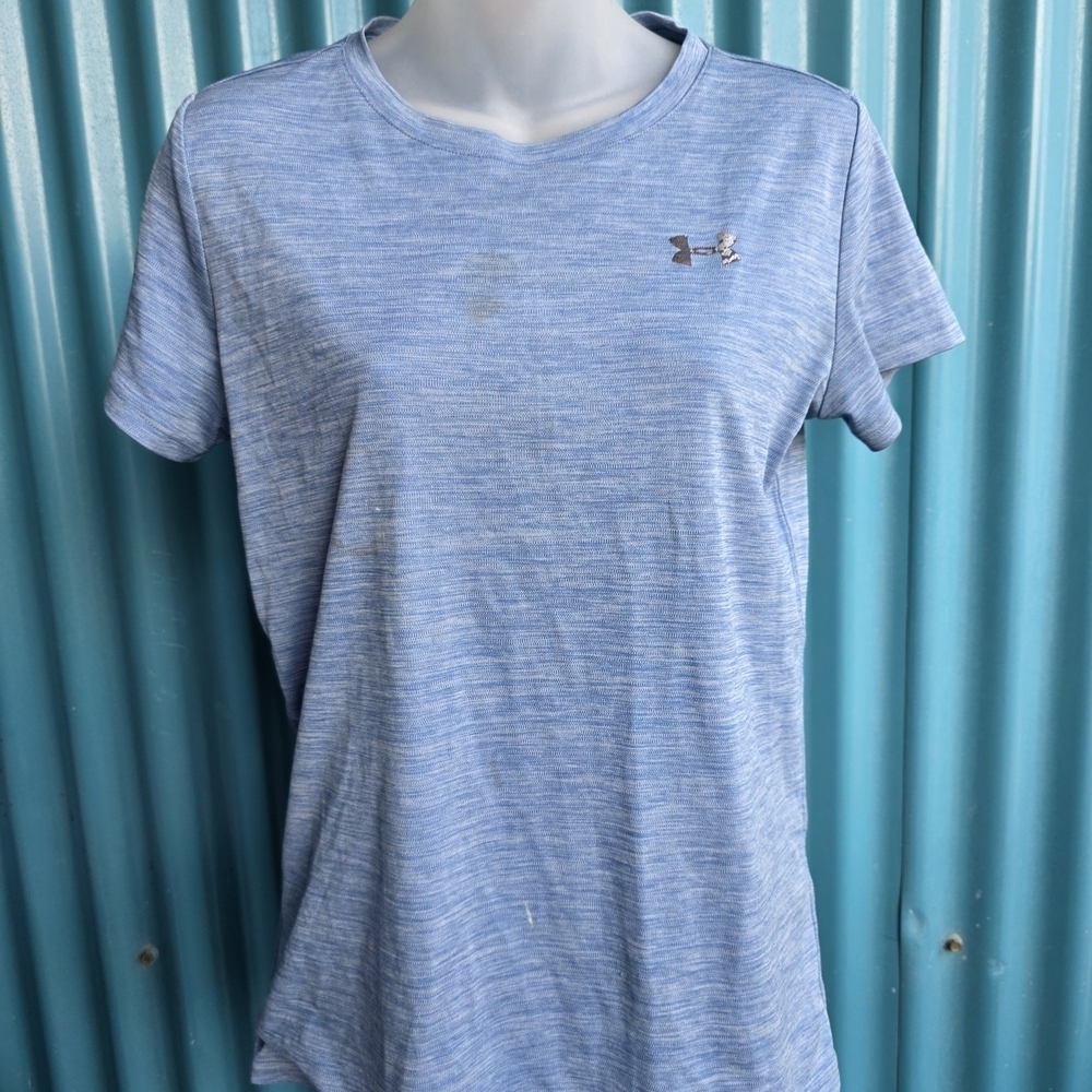 Under Armour Heatgear Blue Short Sleeve Performance Tee SM
